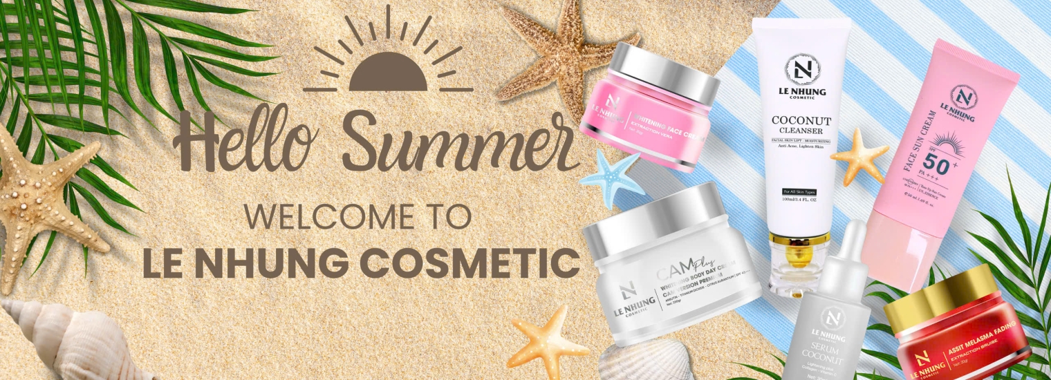 Chăm sóc da hè 