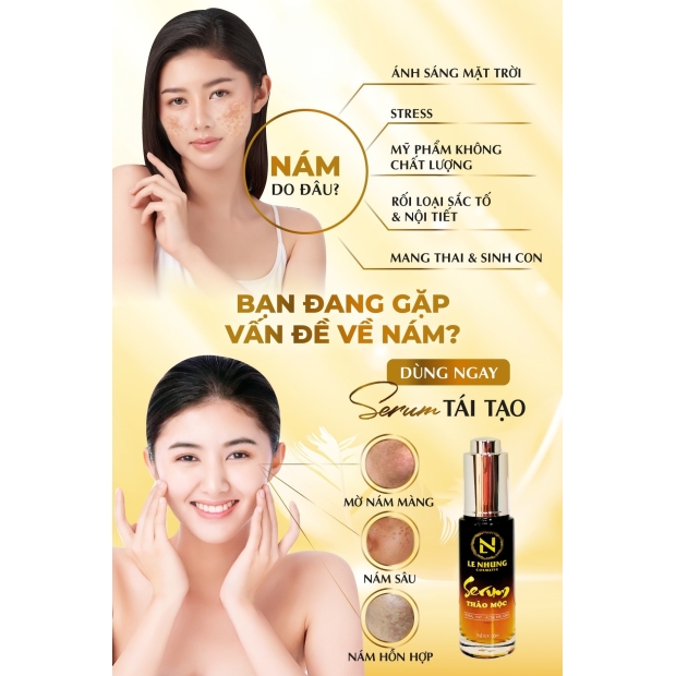 Serum Tái Tạo Da Mụn Nám 