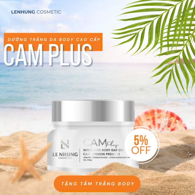 Kem Body Trắng Da Cao Cấp 